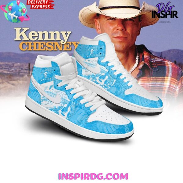 Tubopro Kenny Chesney AJ1 High Sneakers Shoes For Men And Women