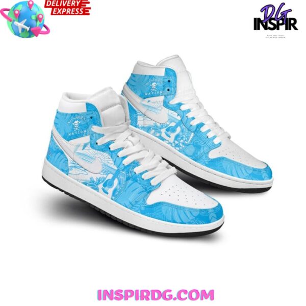 Tubopro Kenny Chesney AJ1 High Sneakers Shoes For Men And Women - Image 4