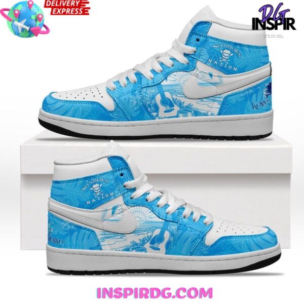 Tubopro Kenny Chesney AJ1 High Sneakers Shoes For Men And Women - Image 3