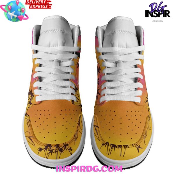 Tubopro Kenny Chesney AJ1 High Sneakers Shoes For Men And Women - Image 3
