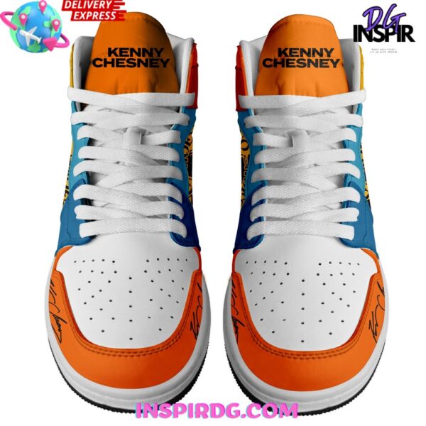 Tubopro Kenny Chesney High Sneakers Shoes For Men And Women - Image 3