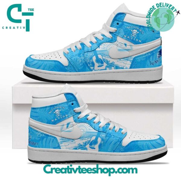 Tubopro Kenny Chesney No Shoes Nation AJ1 High Sneakers Shoes For Men And Women