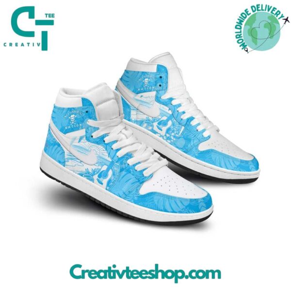 Tubopro Kenny Chesney No Shoes Nation AJ1 High Sneakers Shoes For Men And Women - Image 2