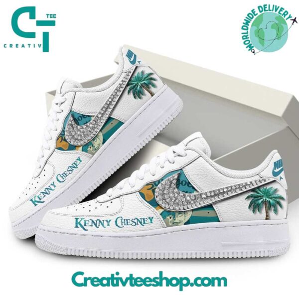 Tubopro Kenny Chesney Palm Tree Air Low-Top Sneakers Shoes For Men And Women - Image 3