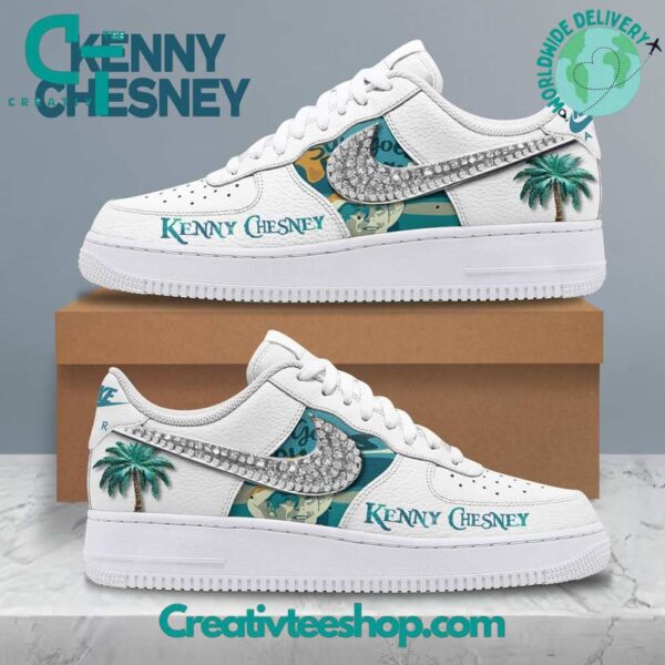Tubopro Kenny Chesney Palm Tree Air Low-Top Sneakers Shoes For Men And Women