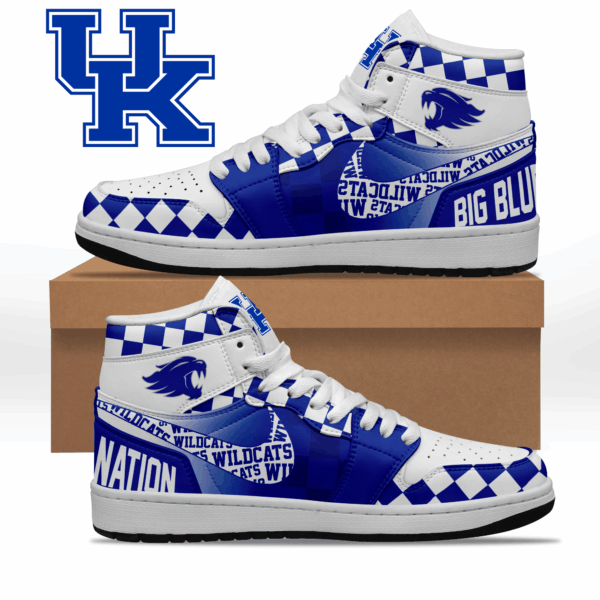 Tubopro Kentucky Wildcats AJ1 High Sneakers Shoes For Men And Women