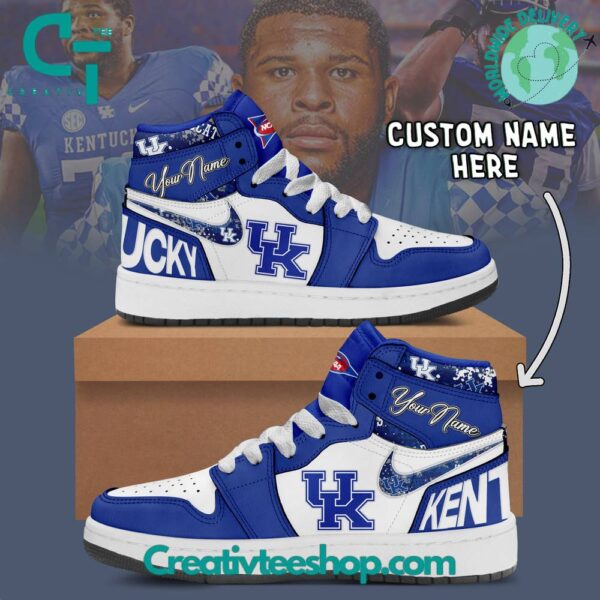Tubopro Kentucky Wildcats AJ1 High Sneakers Shoes For Men And Women