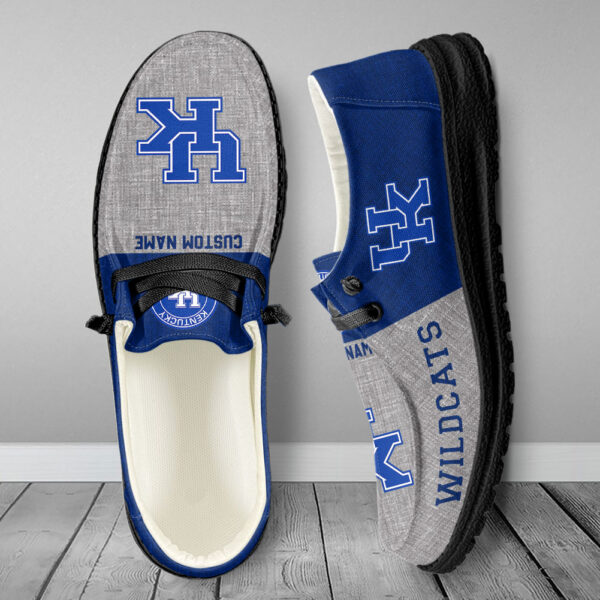 Tubopro Kentucky Wildcats Hey Dude Shoes For Men And Women - Image 6