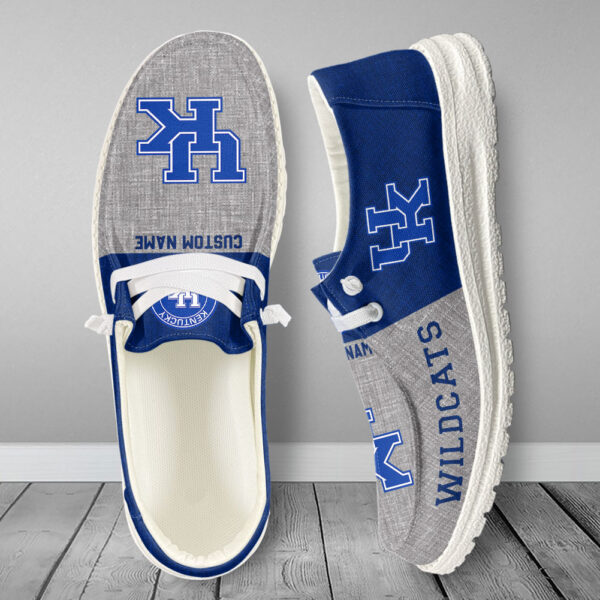 Tubopro Kentucky Wildcats Hey Dude Shoes For Men And Women - Image 5