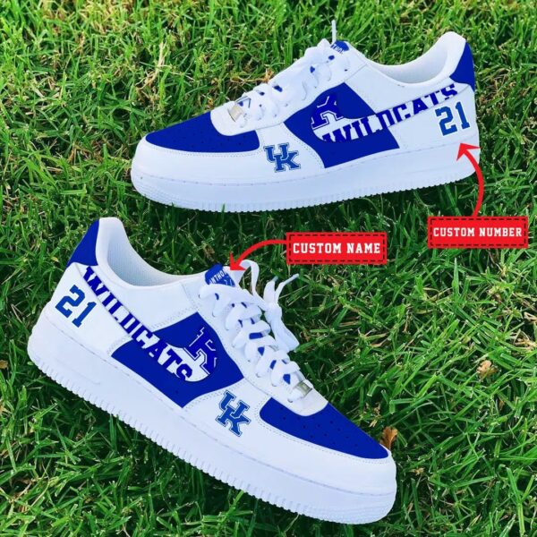 Tubopro Kentucky Wildcats NCAA Air Low-Top Sneakers Shoes For Men And Women