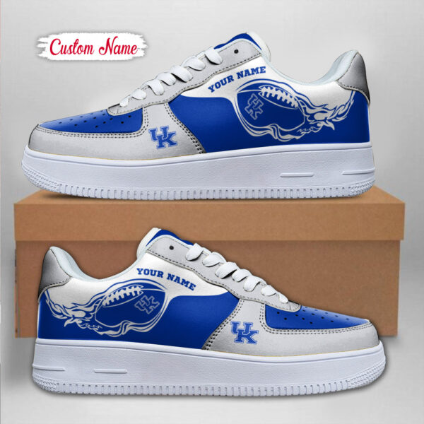 Tubopro Kentucky Wildcats NCAA Air Low-Top Sneakers Shoes For Men And Women - Image 2