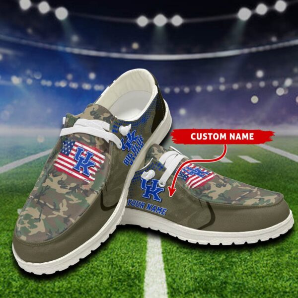 Tubopro Kentucky Wildcats Personalized Hey Dude Shoes For Men And Women