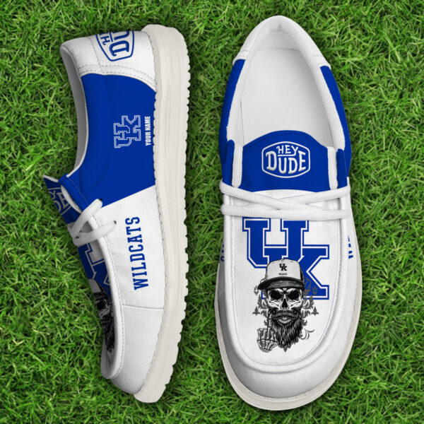 Tubopro Kentucky Wildcats Personalized Hey Dude Shoes For Men And Women