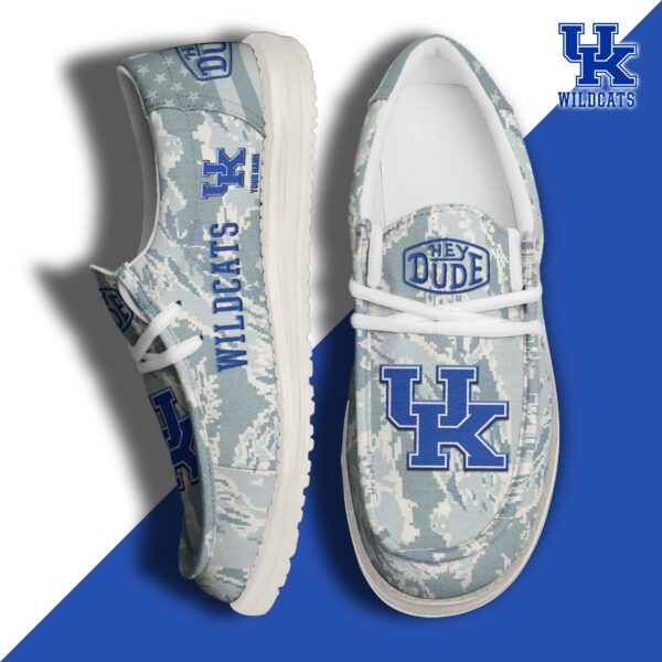 Tubopro Kentucky Wildcats Personalized Hey Dude Shoes For Men And Women