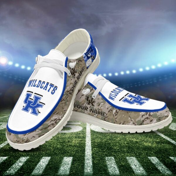 Tubopro Kentucky Wildcats Personalized Hey Dude Shoes For Men And Women