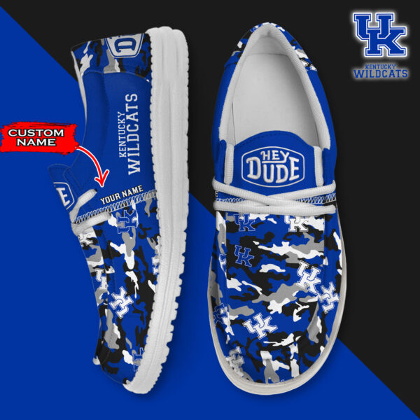 Tubopro Kentucky Wildcats Personalized Hey Dude Shoes For Men And Women