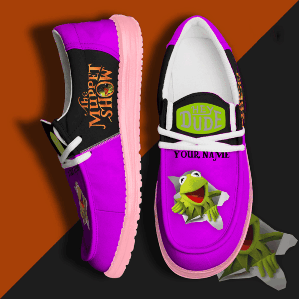 Tubopro Kermit Personalized Hey Dude Shoes For Men And Women