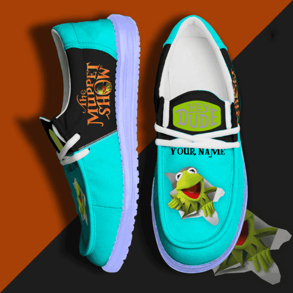 Tubopro Kermit Personalized Hey Dude Shoes For Men And Women