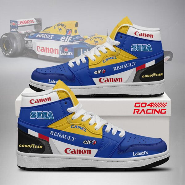 Tubopro Kick Sauber Formula AJ1 High Sneakers Shoes For Men And Women