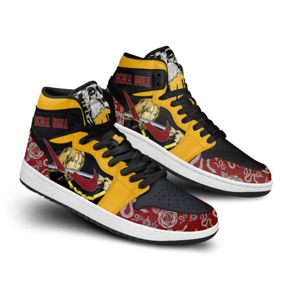 Tubopro Kill Bill AJ1 High Sneakers Shoes For Men And Women - Image 3