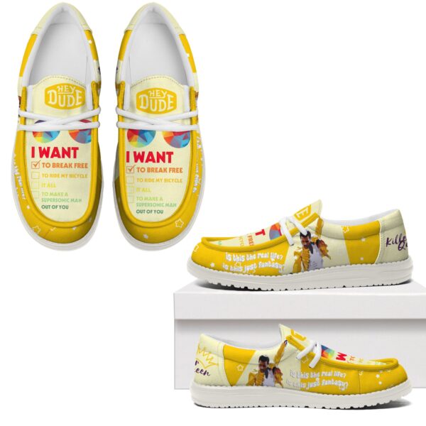 Tubopro Killer Queen Personalized Hey Dude Shoes For Men And Women - Image 3