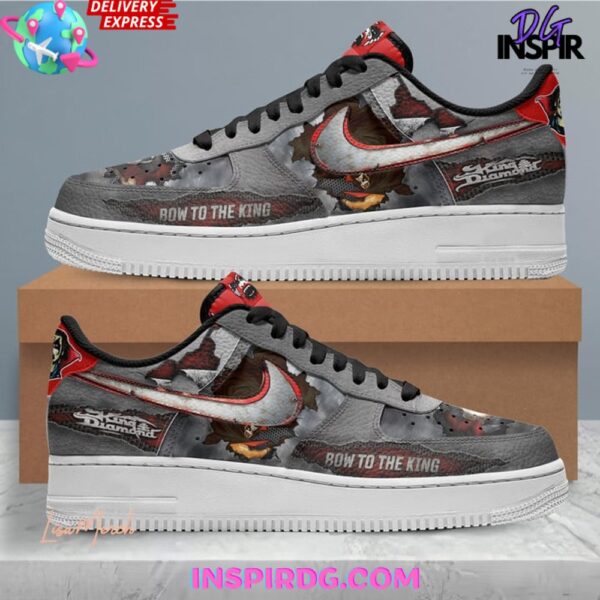 Tubopro King Diamond Bow to the King Air Low-Top Sneakers Shoes For Men And Women - Image 2