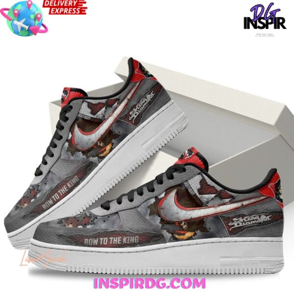 Tubopro King Diamond Bow to the King Air Low-Top Sneakers Shoes For Men And Women - Image 3