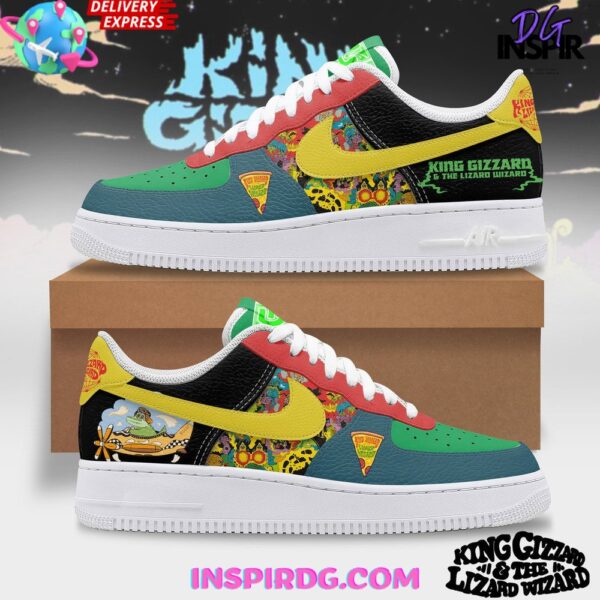 Tubopro King Gizzard & The Lizard Wizard Air Low-Top Sneakers Shoes For Men And Women