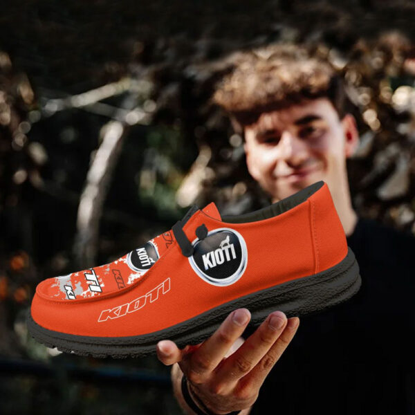 Tubopro Kioti Personalized Hey Dude Shoes For Men And Women - Image 5