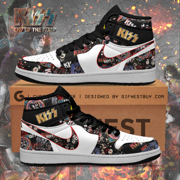 Tubopro Kiss AJ1 High Sneakers Shoes For Men And Women