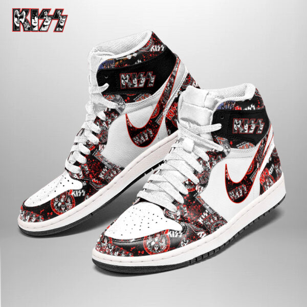 Tubopro Kiss AJ1 High Sneakers Shoes For Men And Women - Image 2