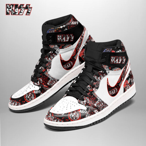 Tubopro Kiss AJ1 High Sneakers Shoes For Men And Women - Image 2