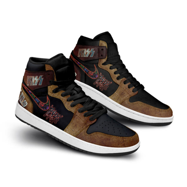 Tubopro Kiss AJ1 High Sneakers Shoes For Men And Women - Image 2