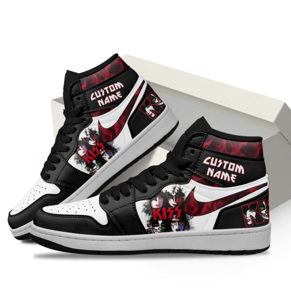 Tubopro Kiss AJ1 High Sneakers Shoes For Men And Women - Image 2
