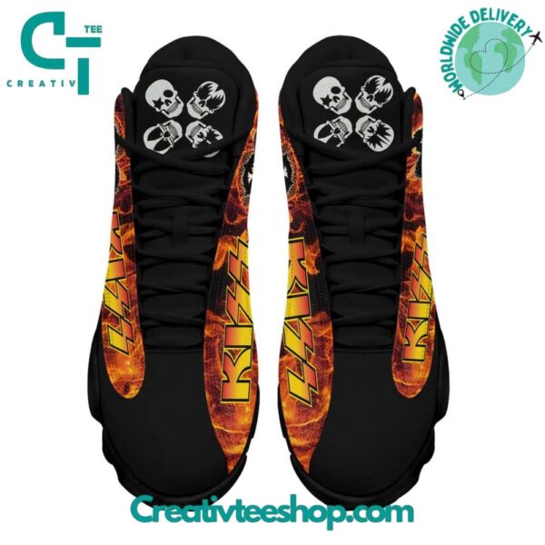 Tubopro KISS Band AJ13 Sneakers Shoes For Men And Women - Image 2