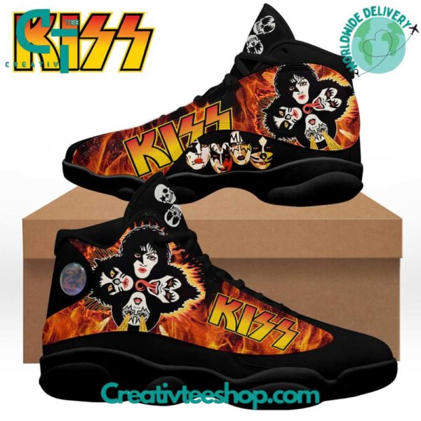 Tubopro KISS Band AJ13 Sneakers Shoes For Men And Women