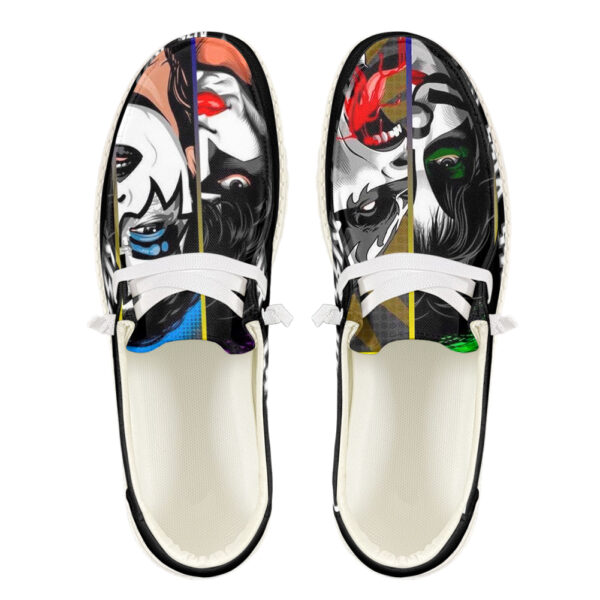 Tubopro Kiss Band Hey Dude Shoes For Men And Women - Image 3