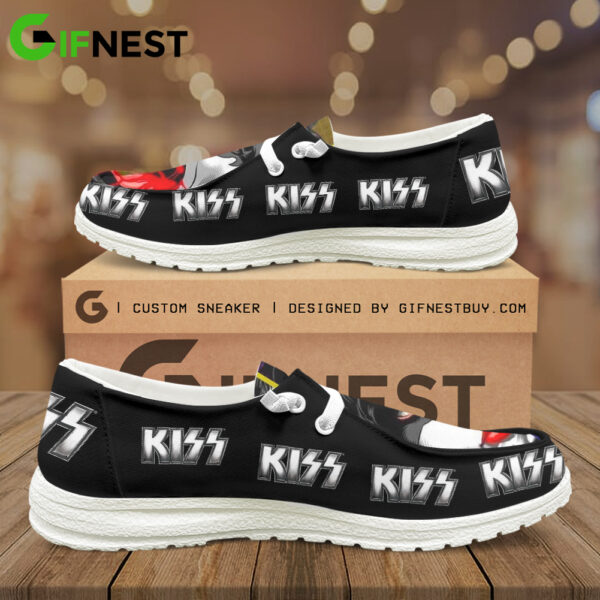 Tubopro Kiss Band Hey Dude Shoes For Men And Women - Image 2