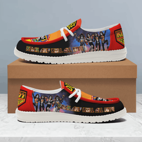 Tubopro Kiss Personalized Hey Dude Shoes For Men And Women - Image 5