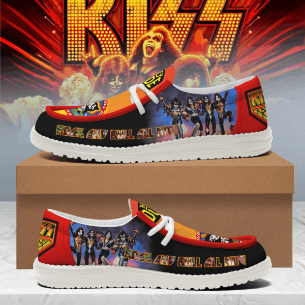 Tubopro Kiss Personalized Hey Dude Shoes For Men And Women