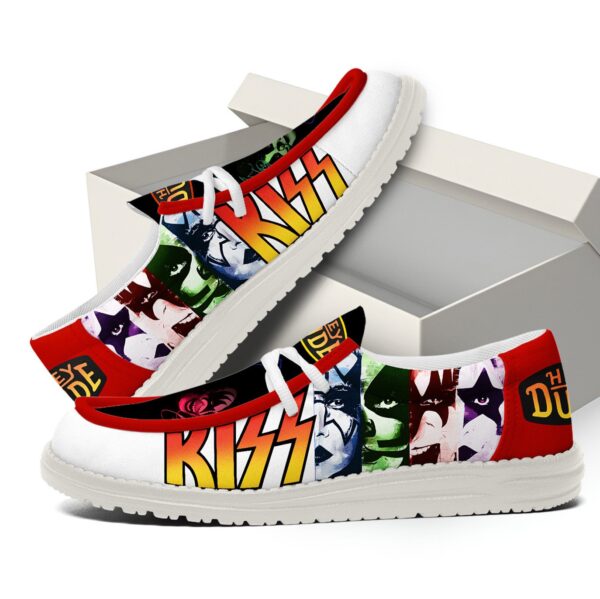 Tubopro Kiss Personalized Hey Dude Shoes For Men And Women - Image 3