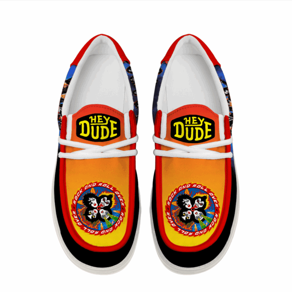 Tubopro Kiss Personalized Hey Dude Shoes For Men And Women - Image 6