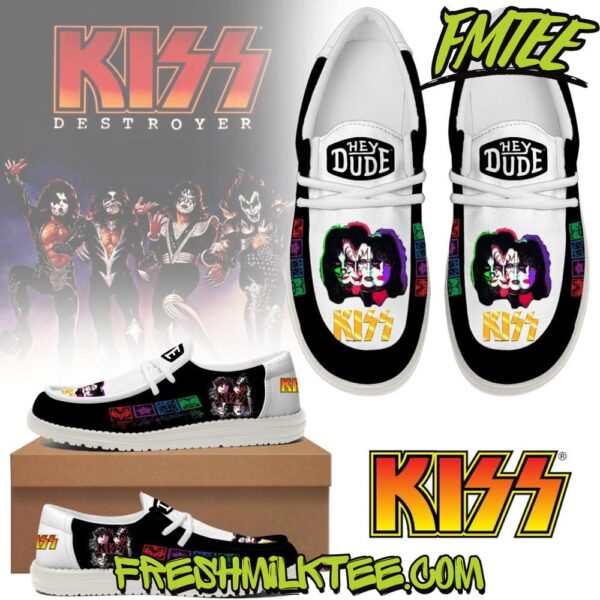 Tubopro Kiss Personalized Hey Dude Shoes For Men And Women