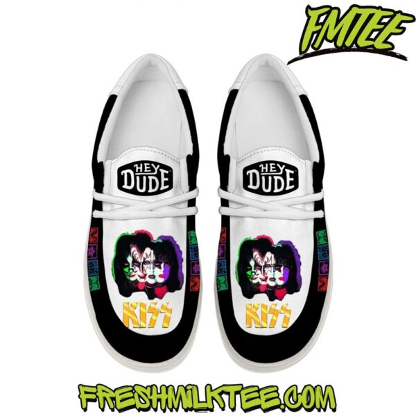 Tubopro Kiss Personalized Hey Dude Shoes For Men And Women - Image 2