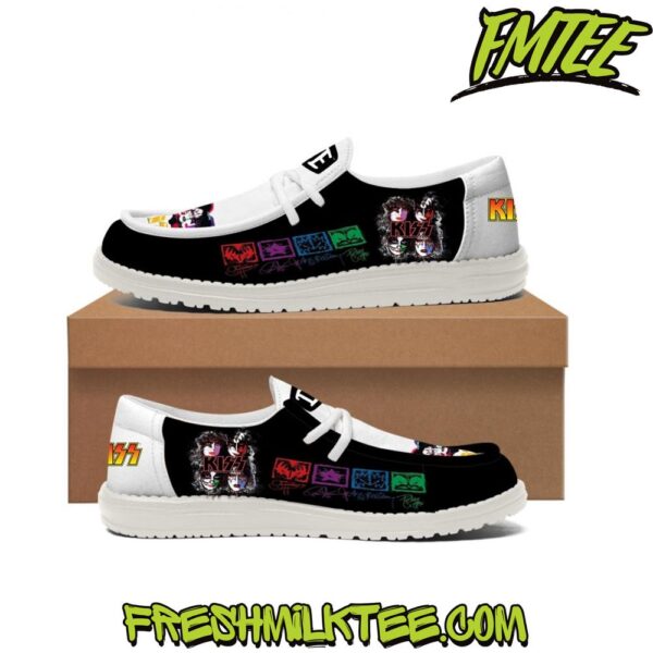 Tubopro Kiss Personalized Hey Dude Shoes For Men And Women - Image 3