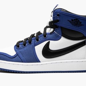 Tubopro Ko Storm Blue AJ1 High Sneakers Shoes For Men And Women