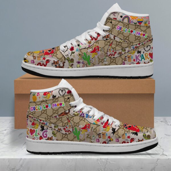 Tubopro Korn AJ1 High Sneakers Shoes For Men And Women - Image 2