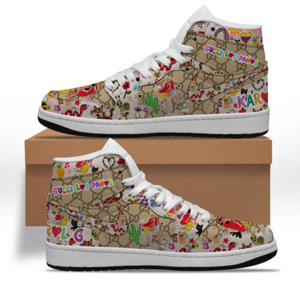 Tubopro Korn AJ1 High Sneakers Shoes For Men And Women - Image 3