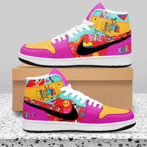 Tubopro Korn AJ1 High Sneakers Shoes For Men And Women - Image 2