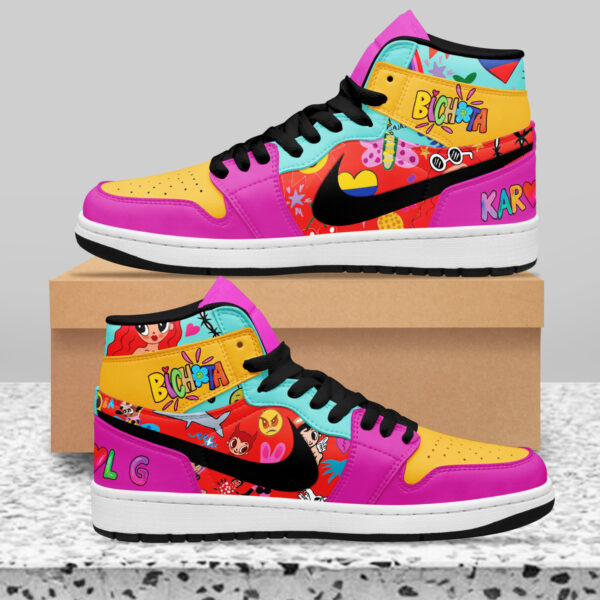 Tubopro Korn AJ1 High Sneakers Shoes For Men And Women - Image 2